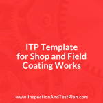 Inspection & Test Plan for Shop and Field Coating