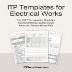 Inspection and Test Plan for Electrical Works-Full Package